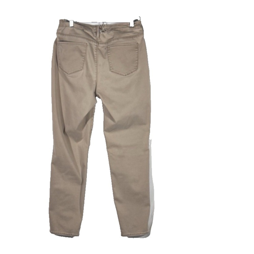 NYDJ Jeans Womens 10  Lift Tuck Tech Mid-Rise Straight Leg Tan Stretch Slimming‎ - Picture 7 of 14
